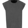 Vintage cropped heavy sleeveless tee
