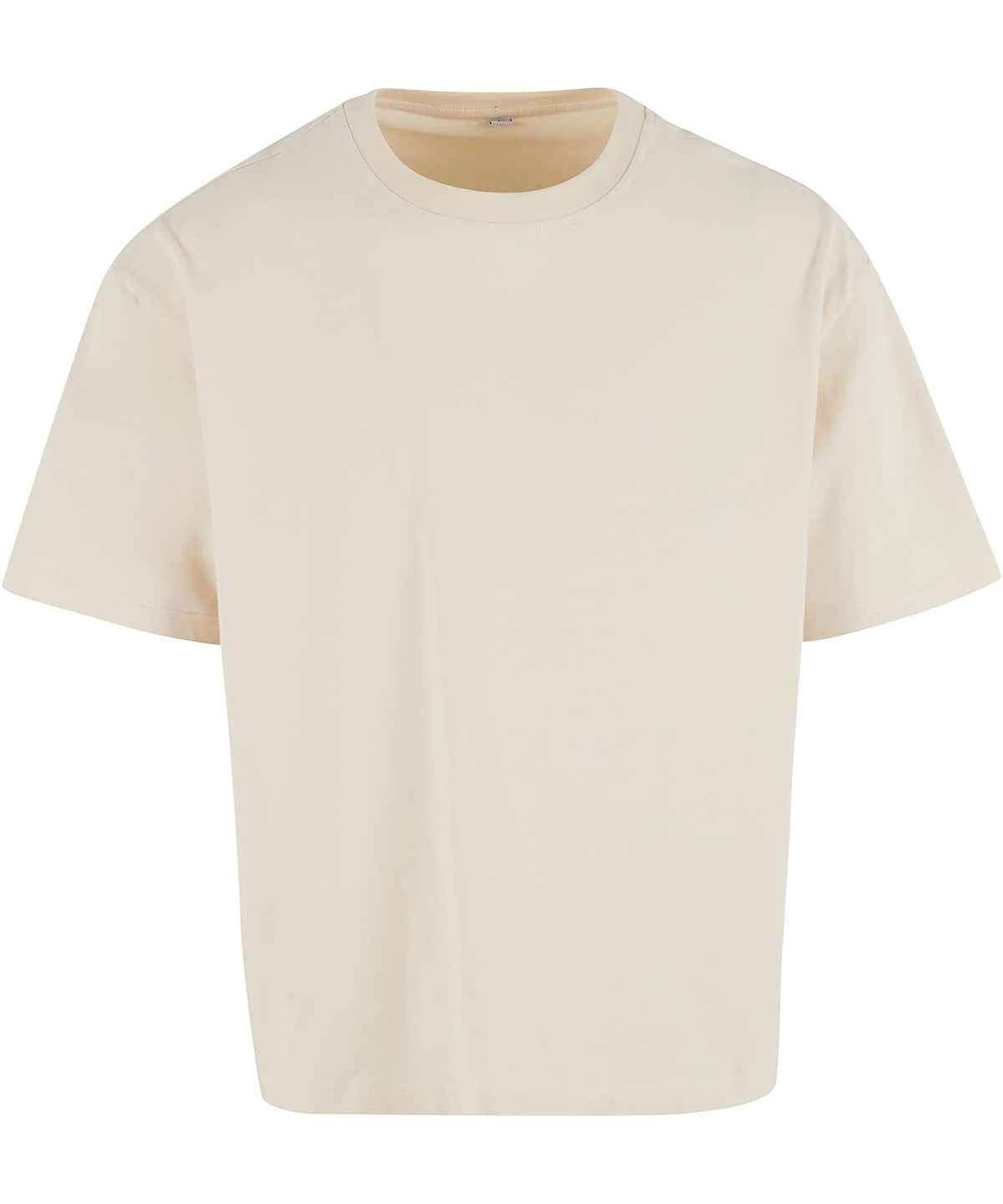Cropped oversize tee