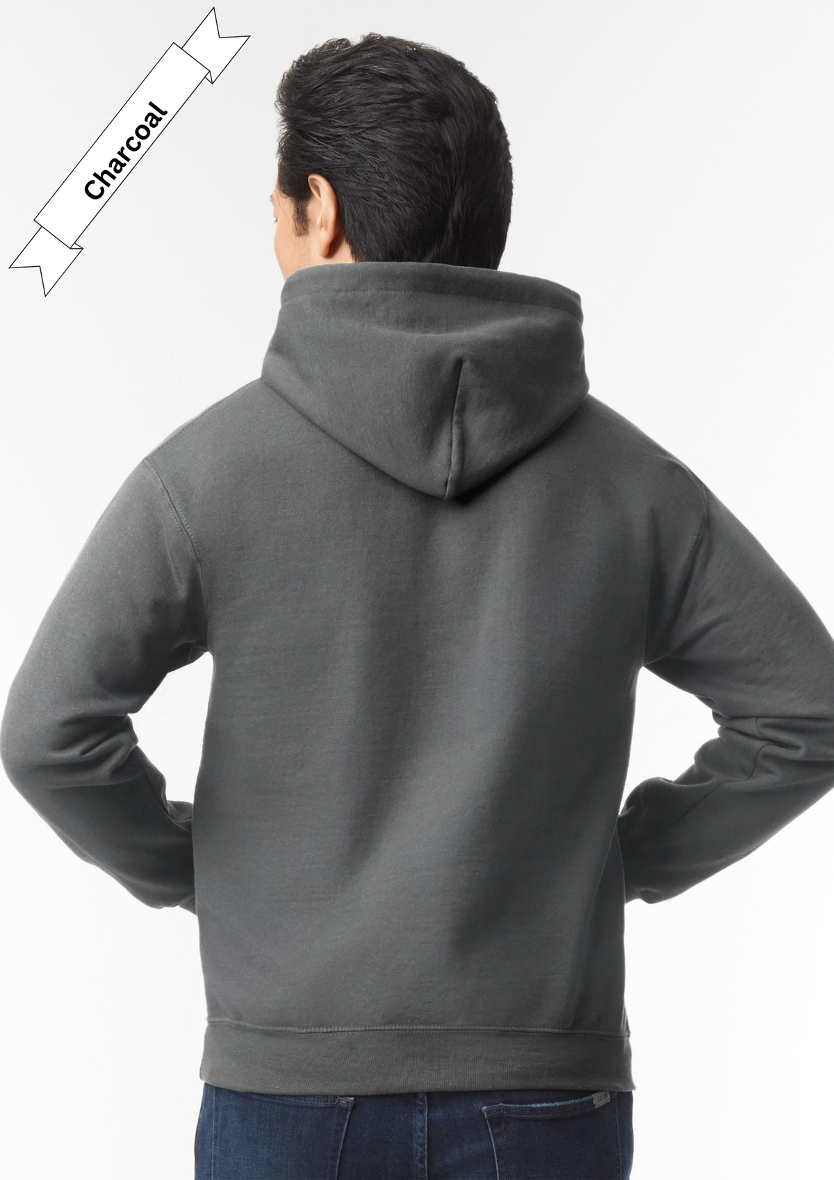 Charcoal Grey Hoodie by Luxe Sensational