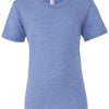 Unisex triblend crew neck t-shirt