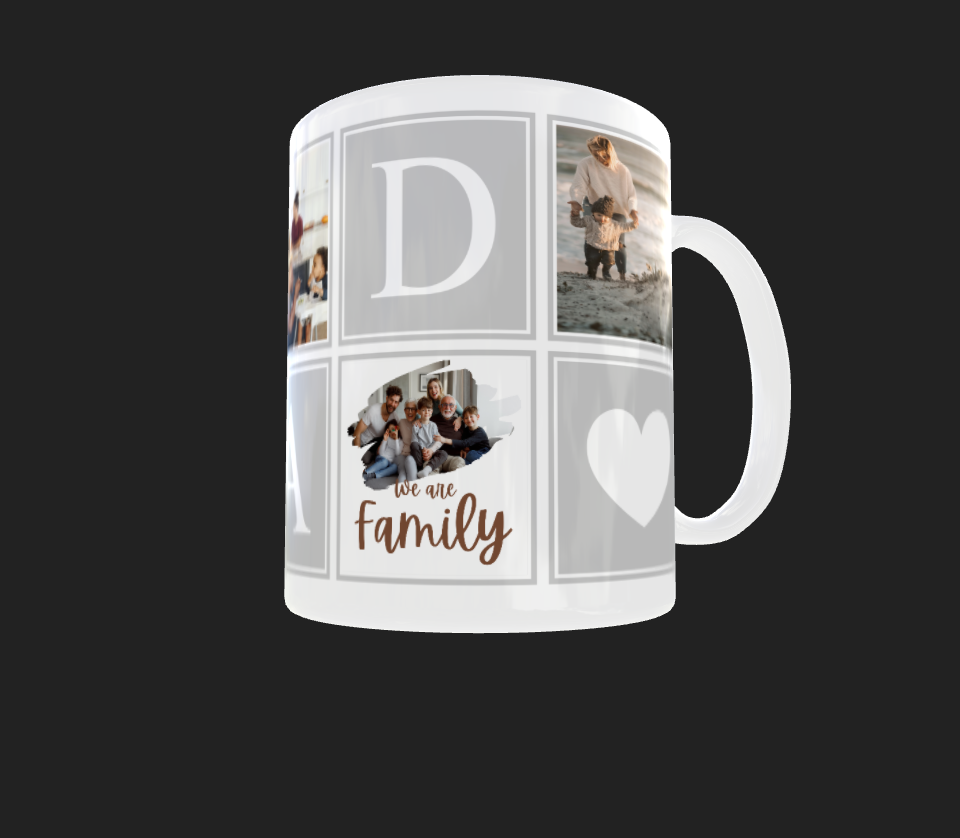 5 image DAD Photo Mug by Luxe Sensational
