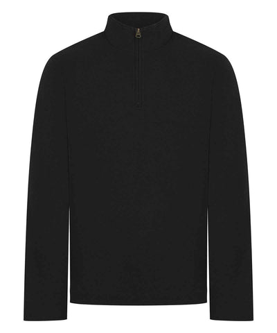 Premium piqué 1/4-zip top