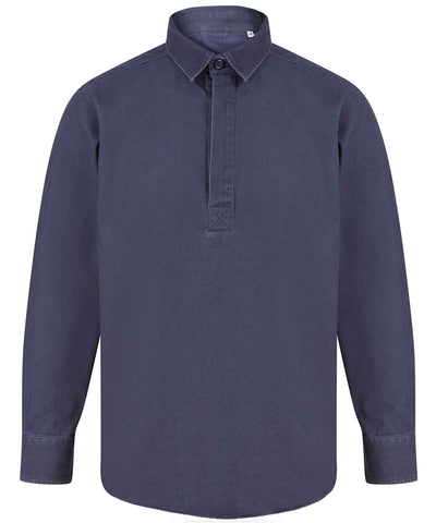 Pullover drill shirt
