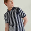 Striped Jersey polo shirt