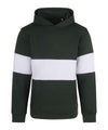 Heavyweight panelled hoodie