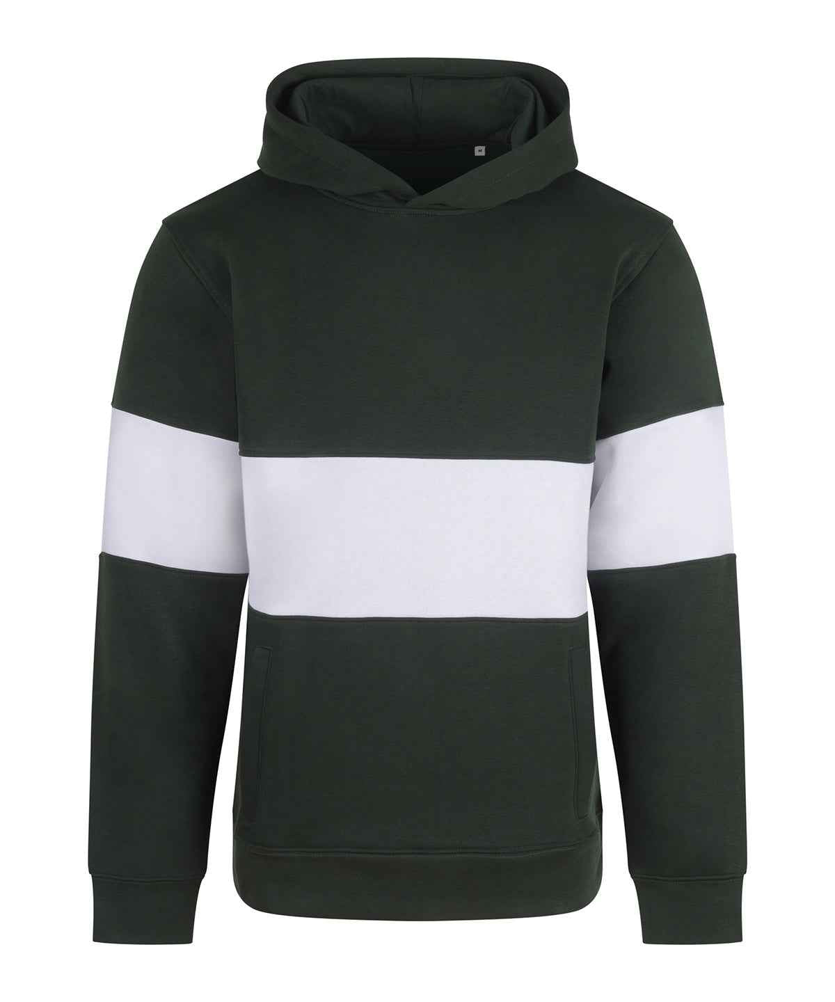 Heavyweight panelled hoodie
