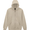 Softstyle™ midweight fleece adult full-zip hooded sweatshirt