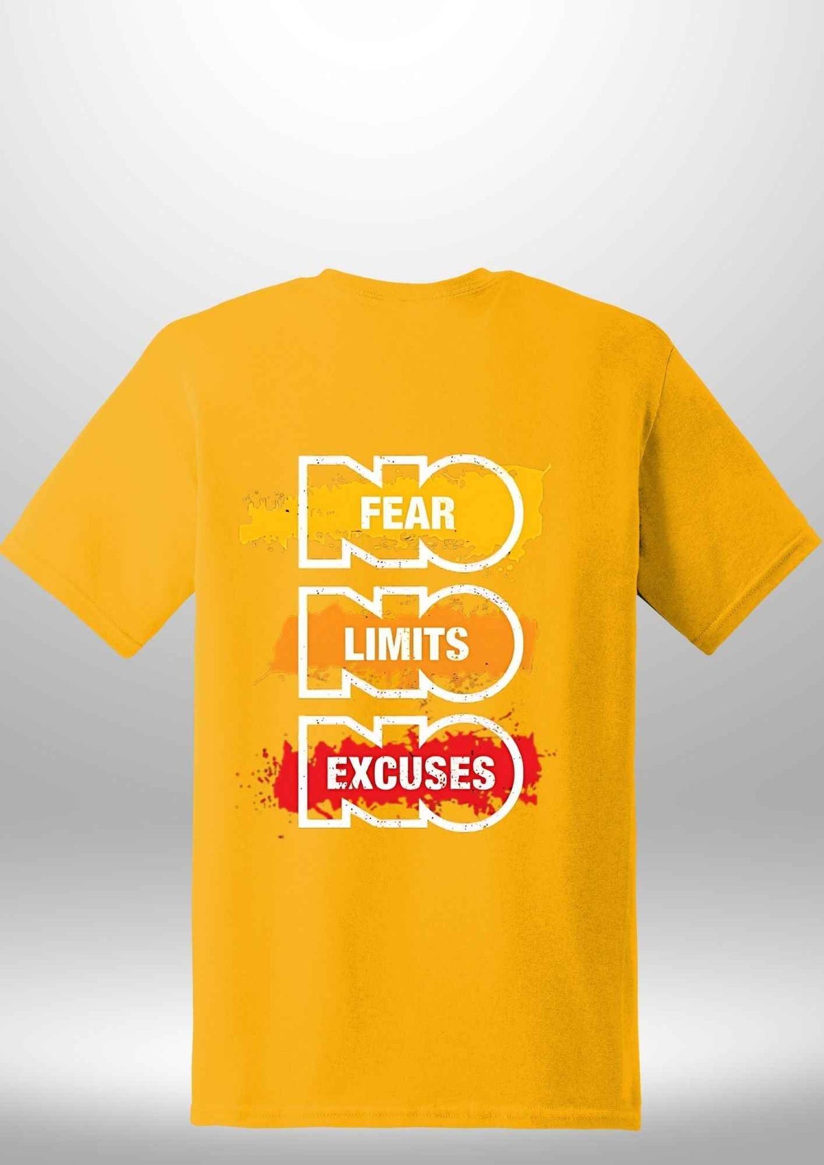 "NO FEAR" Luxe T-Shirt by Luxe Sensational
