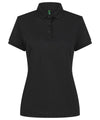 Women’s recycled polyester polo shirt
