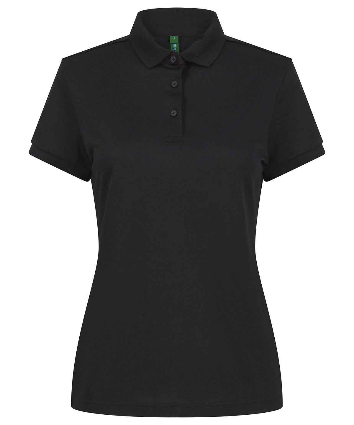Women’s recycled polyester polo shirt