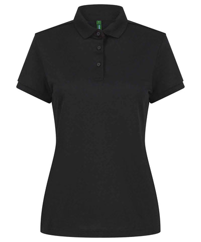Women’s recycled polyester polo shirt