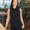 Women’s sleeveless Coolplus® polo shirt