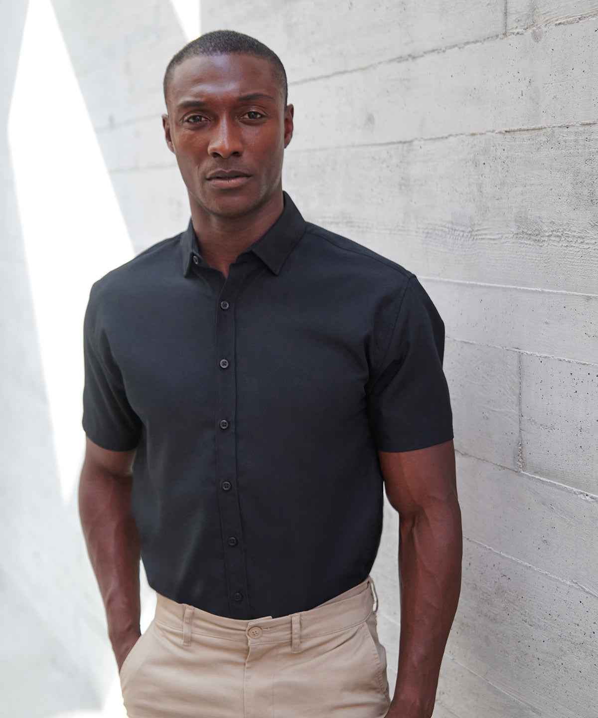 Short sleeve ‘cotton-feel’ Coolplus® shirt