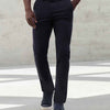 Stretch chinos with flex waistband