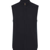Sleeveless zip-through jumper