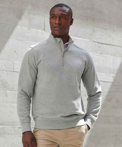 Unisex sustainable ¼-zip sweatshirt
