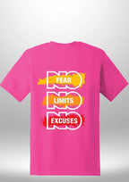 "NO FEAR" Luxe T-Shirt by Luxe Sensational