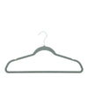 Velvet-effect coat hangers (25-pack)