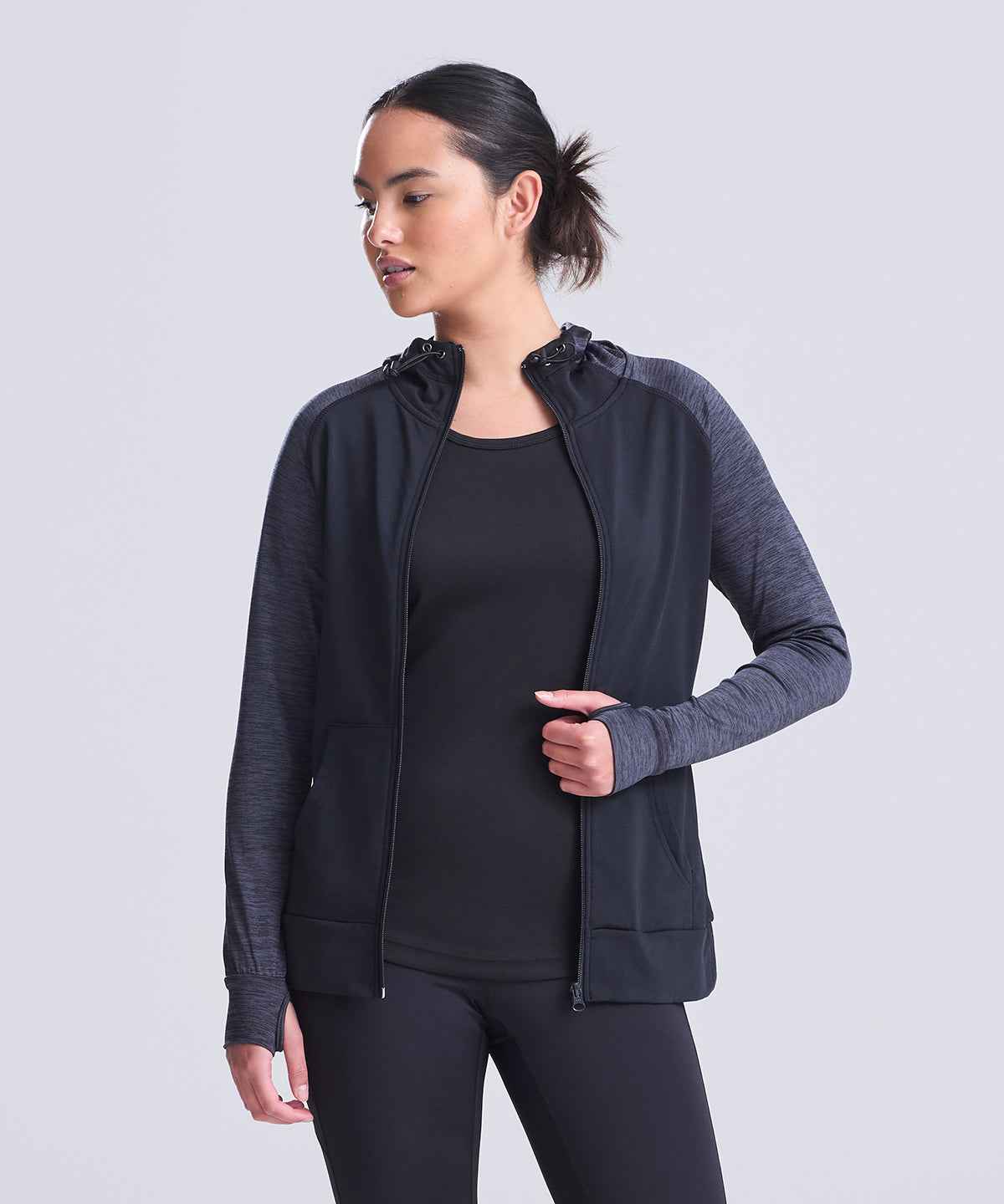 Women's cool contrast zoodie
