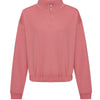 Women's cropped ¼-zip sweat