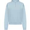 Women's cropped ¼-zip sweat