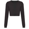 Women's long sleeve cropped T