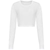 Women's long sleeve cropped T