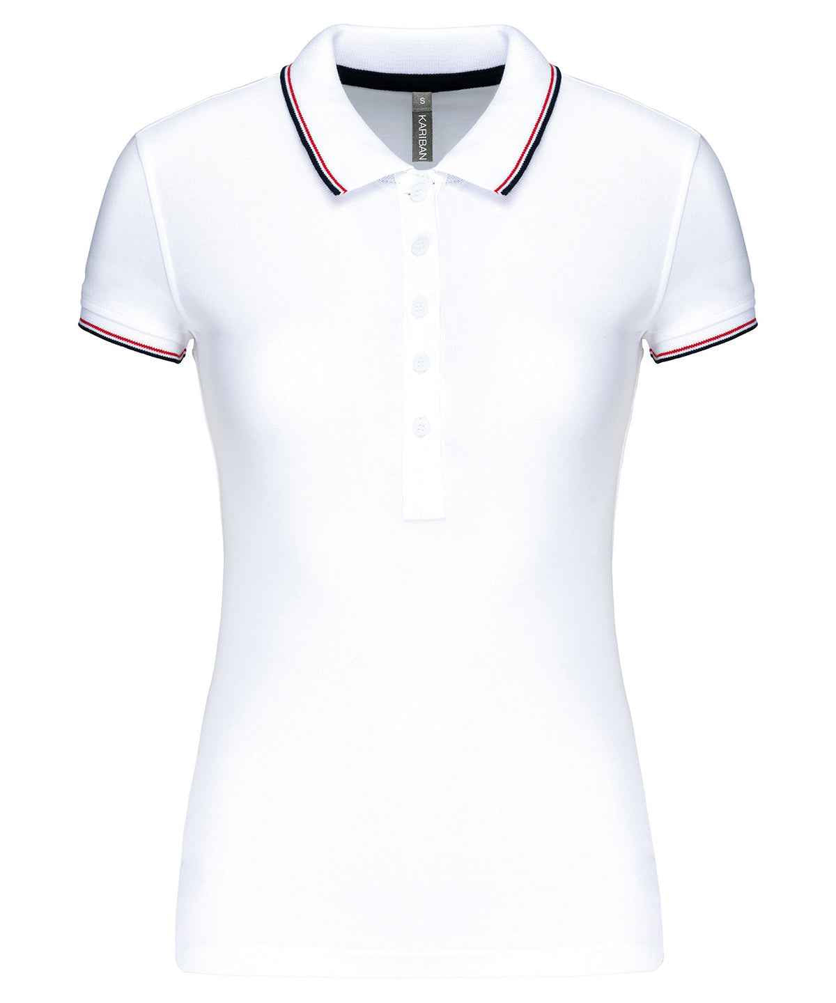 Women's short sleeve polo shirt