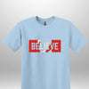 "Believe" Luxe T-shirt - Luxe Custom Designer