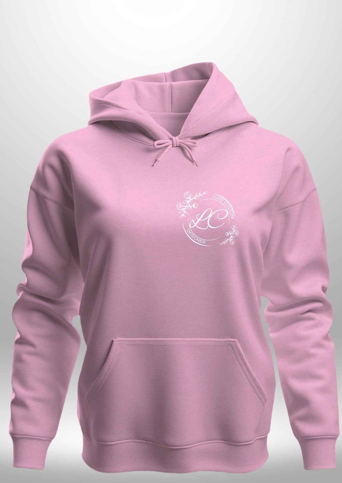 Red "Believe In Yourself" Hoodie by Luxe Sensational