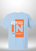 Red "Believe In Yourself" Luxe T-Shirt by Luxe Sensational
