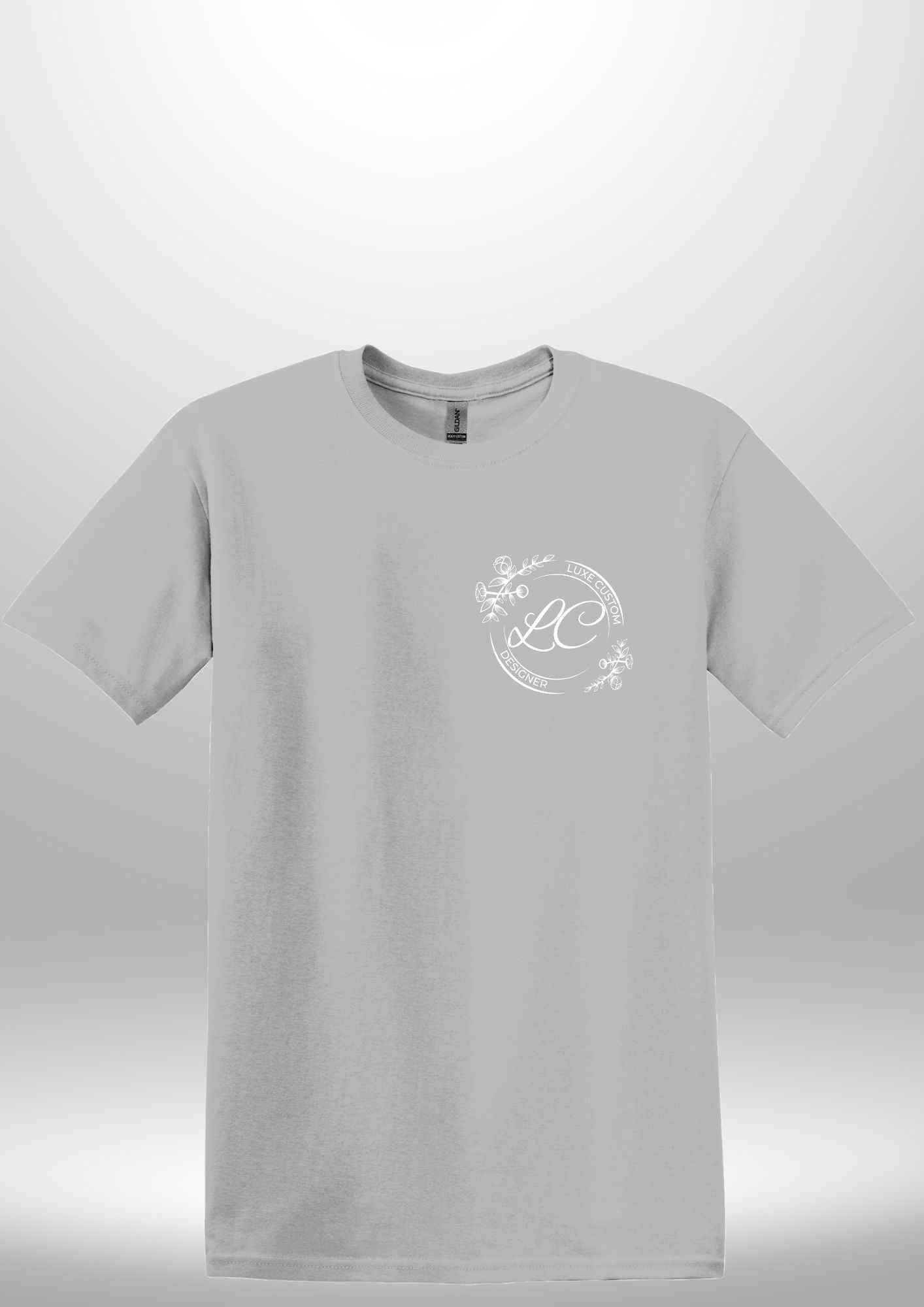 Red "Believe In Yourself" Luxe T-Shirt - Luxe Custom Designer