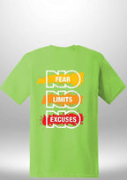 "NO FEAR" Luxe T-Shirt by Luxe Sensational