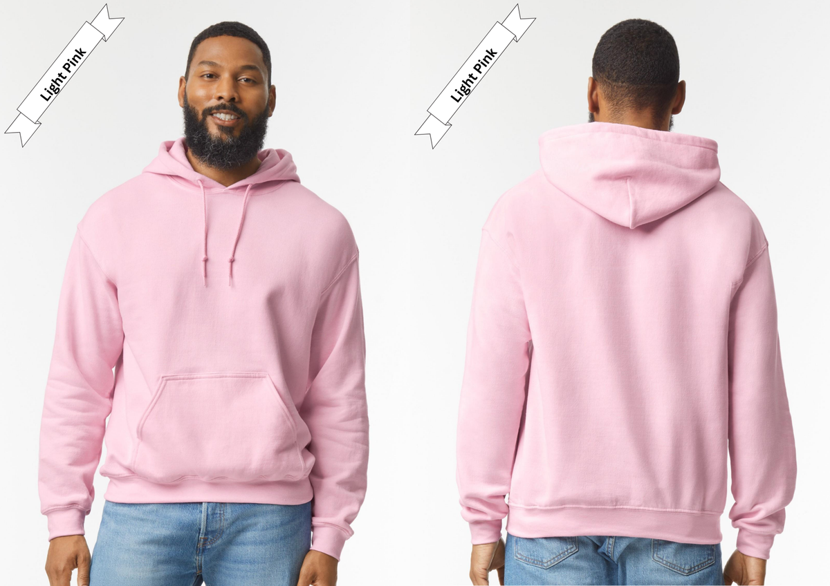 Light Pink Hoodie by Luxe Sensational