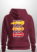 "NO FEAR" Luxe Hoodie by Luxe Sensational