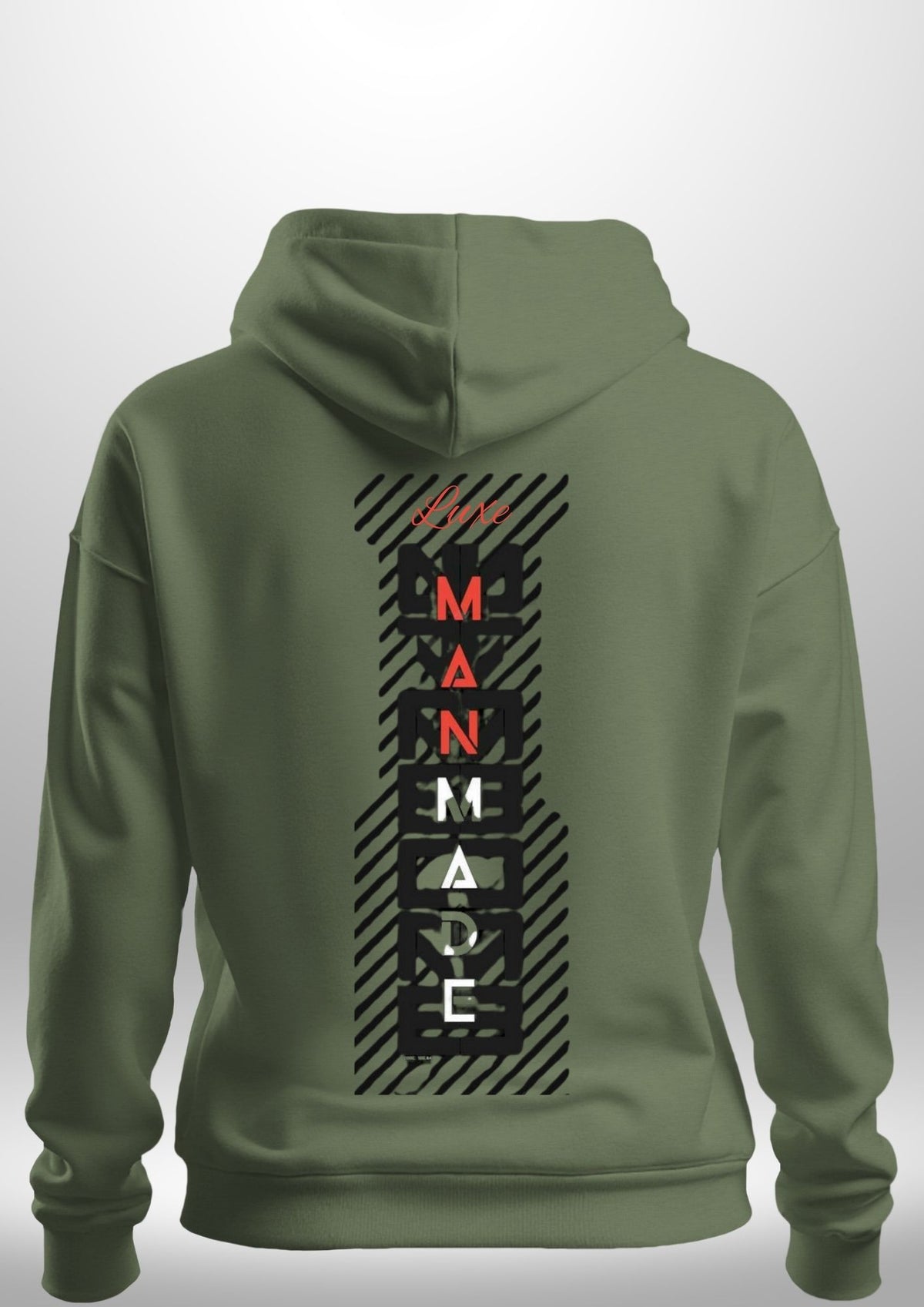 Luxe Custom "MANMADE" Hoodie by Luxe Sensational