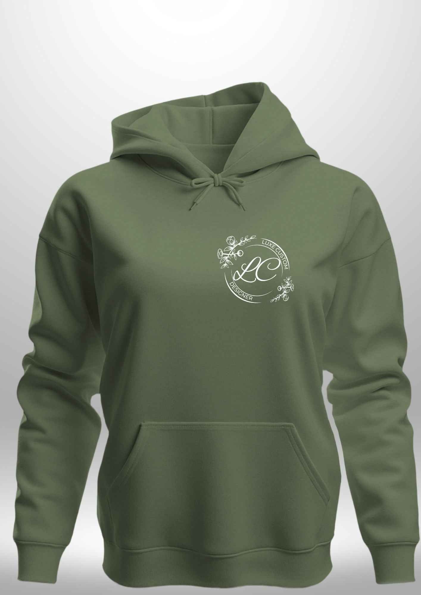 "awesome" Luxe Hoodie - Luxe Custom Designer