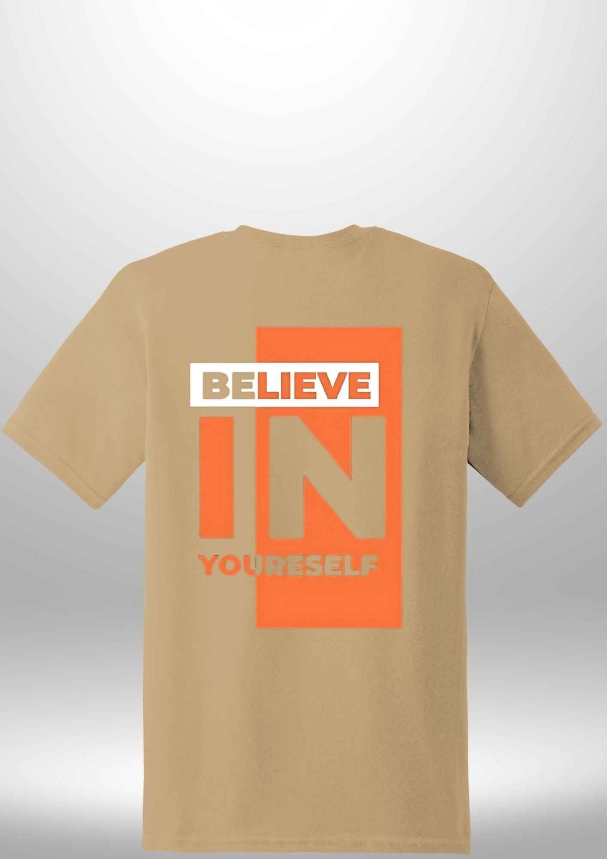 Red "Believe In Yourself" Luxe T-Shirt by Luxe Sensational