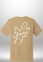 "BeYOUtiful" Luxe T-Shirt by Luxe-Custom-Designer