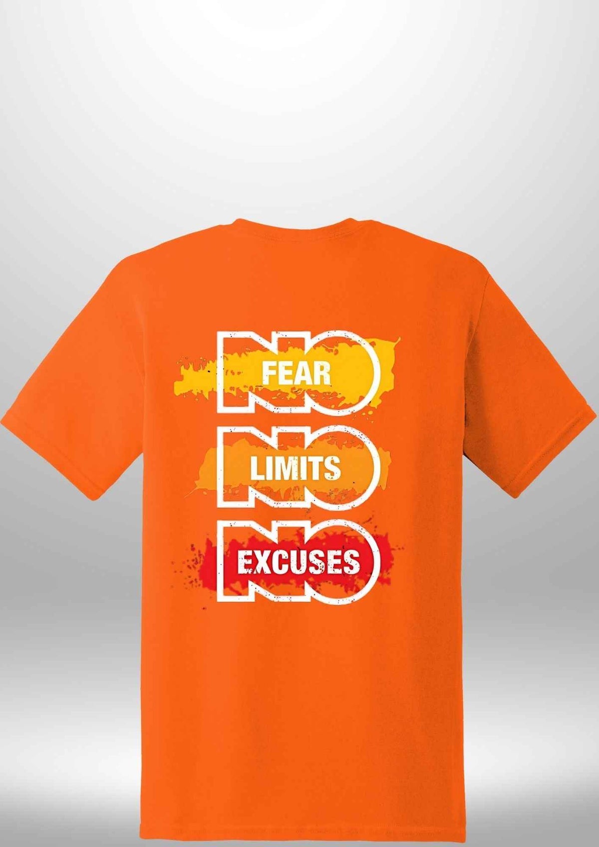 "NO FEAR" Luxe T-Shirt by Luxe Sensational
