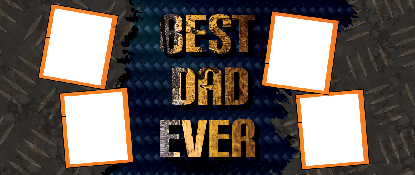 Best Dad Ever Photo Mug - Luxe Custom Designer
