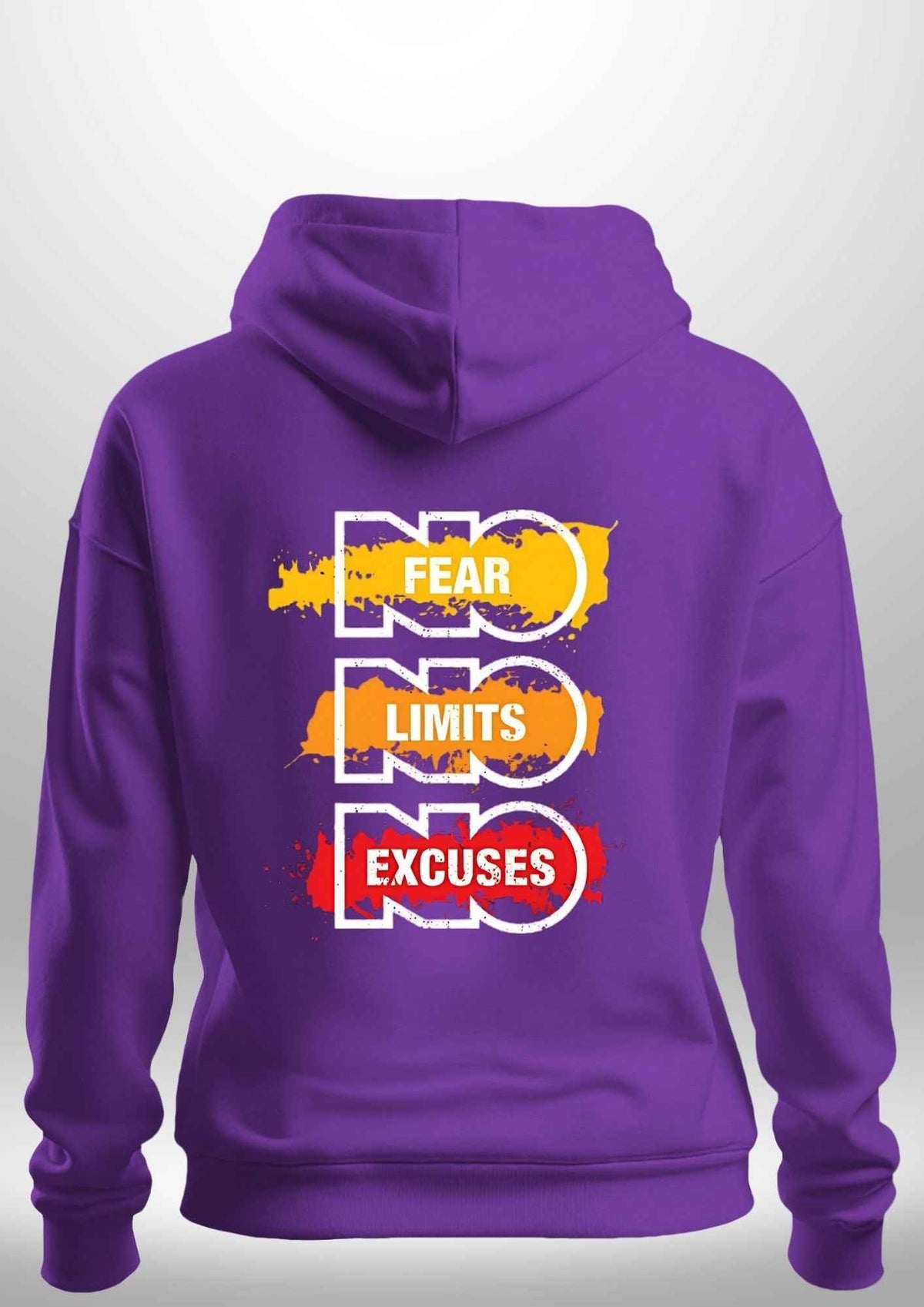 "NO FEAR" Luxe Hoodie by Luxe Sensational