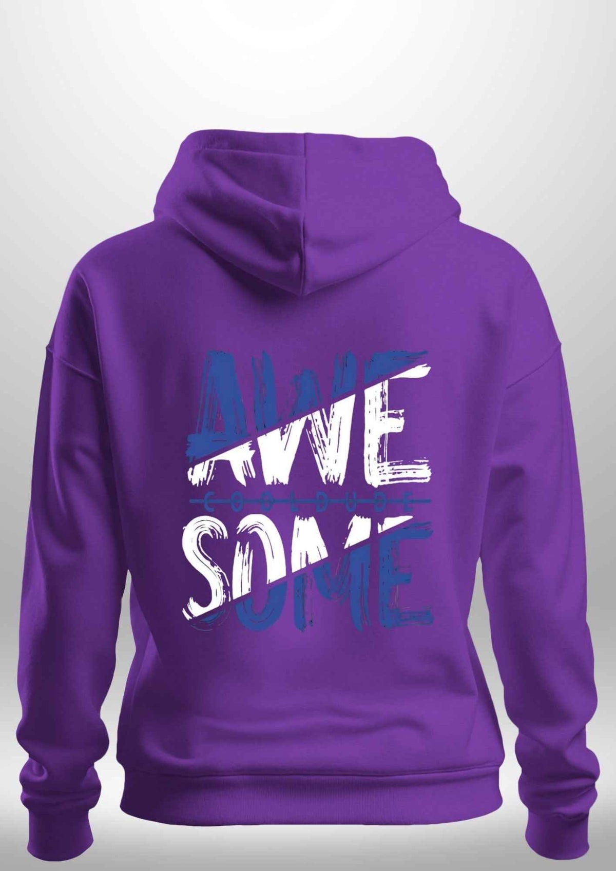 "awesome" Luxe Hoodie by Luxe Sensational