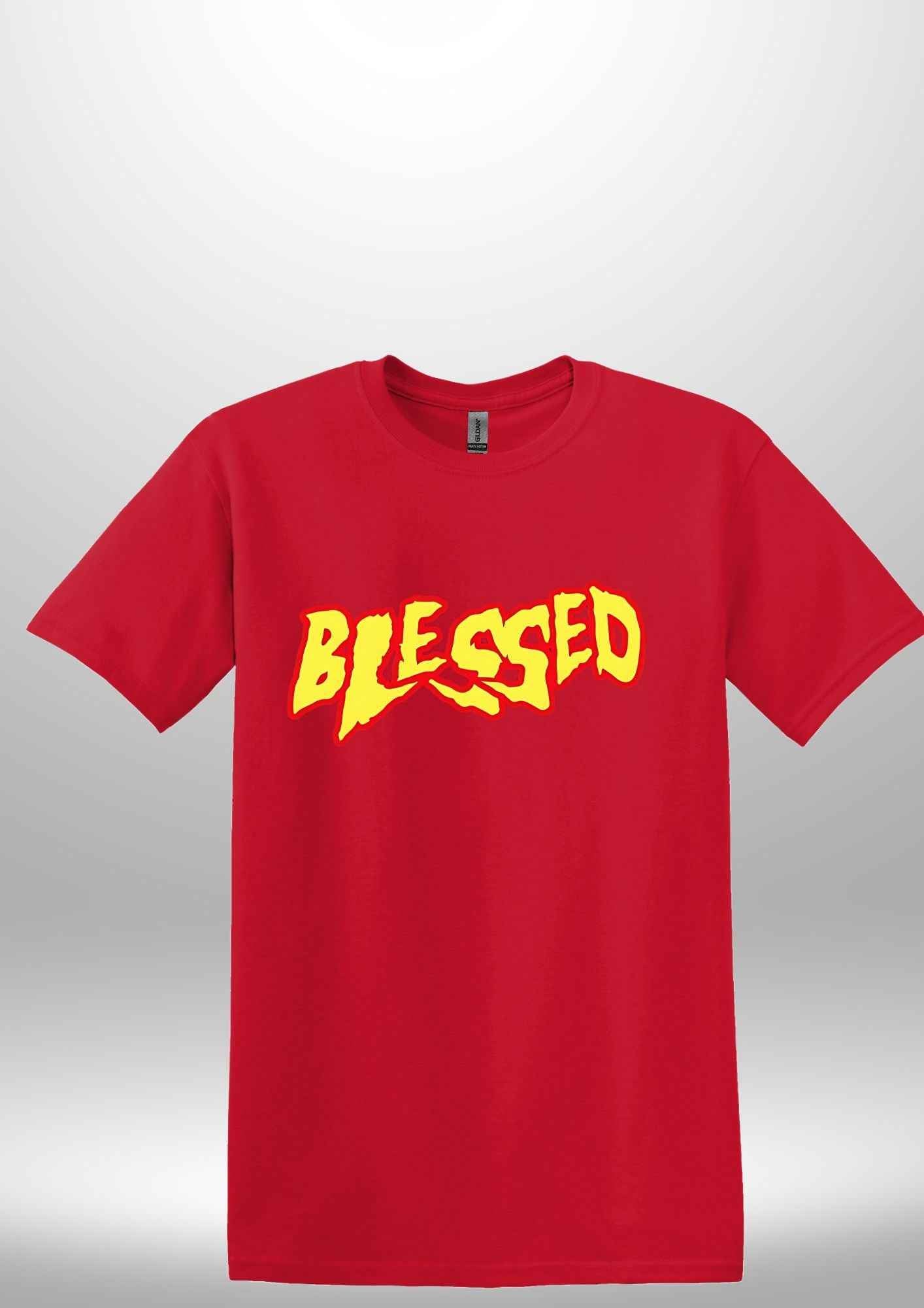 "Blessed" Luxe T-Shirt - Luxe Custom Designer