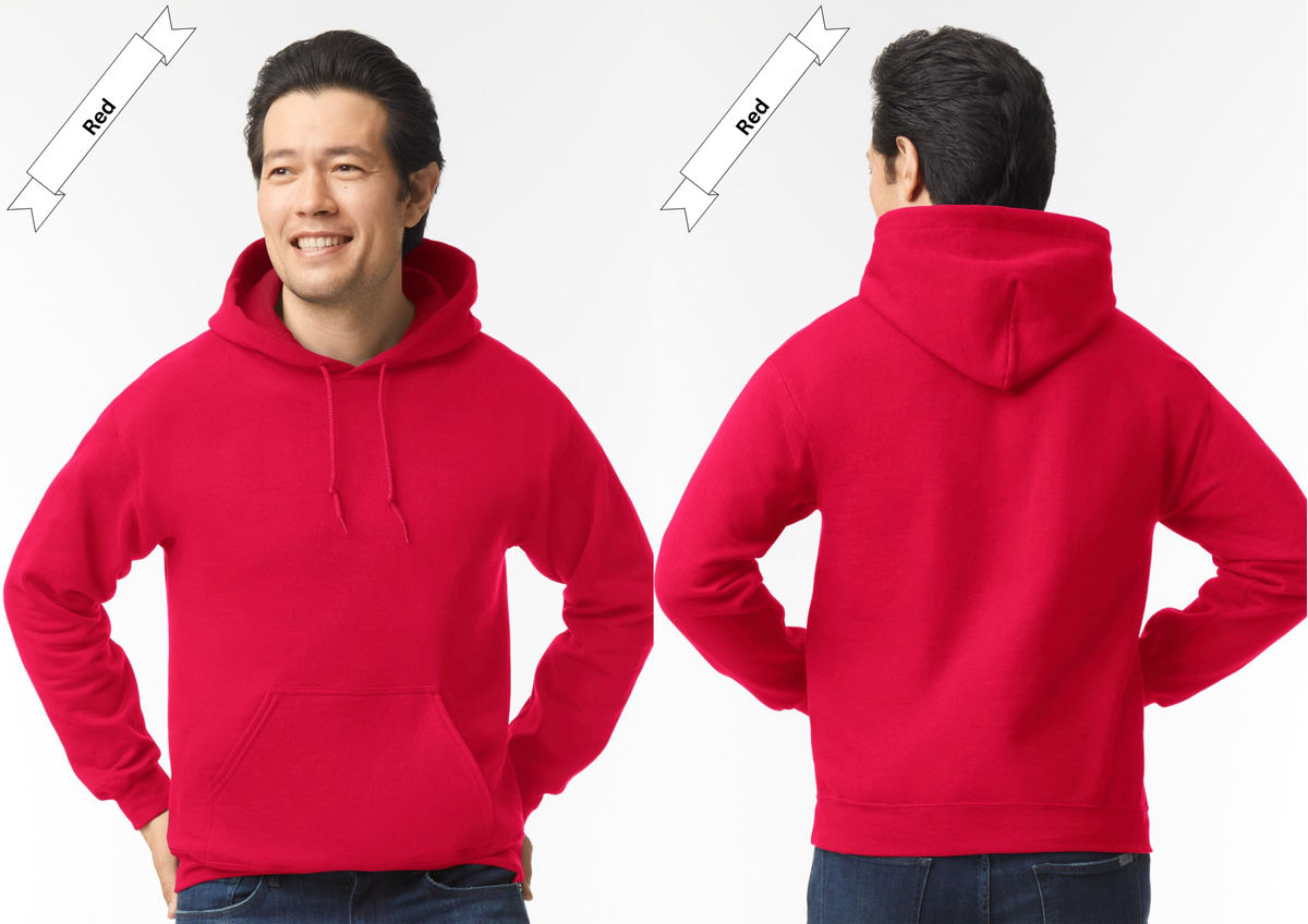 Red Hoodie by Luxe Sensational