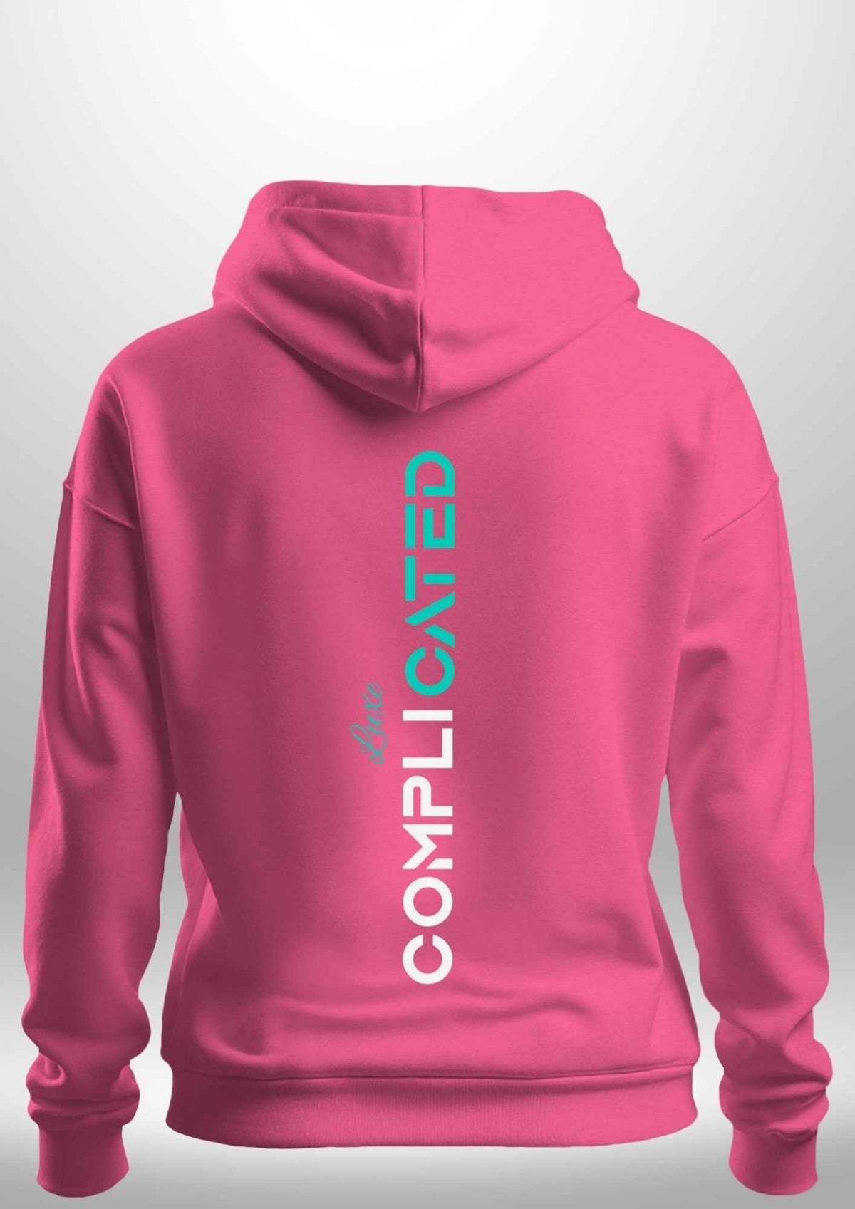 "Complicated" Luxe Hoodie by Luxe-Custom-Designer
