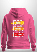 "NO FEAR" Luxe Hoodie by Luxe-Custom-Designer