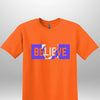Blue "Believe" Luxe T-shirt - Luxe Custom Designer