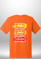 "NO FEAR" Luxe T-Shirt by Luxe-Custom-Designer