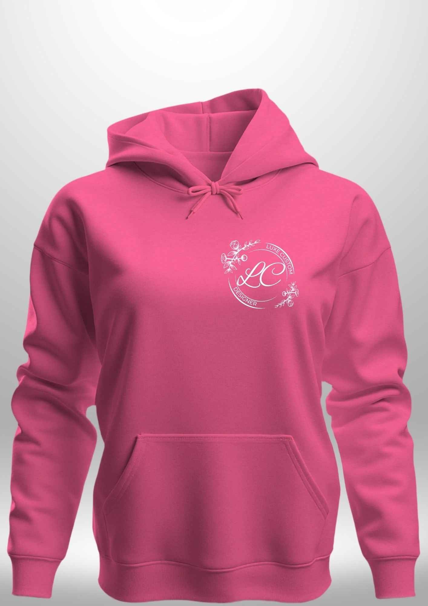 "awesome" Luxe Hoodie - Luxe Custom Designer
